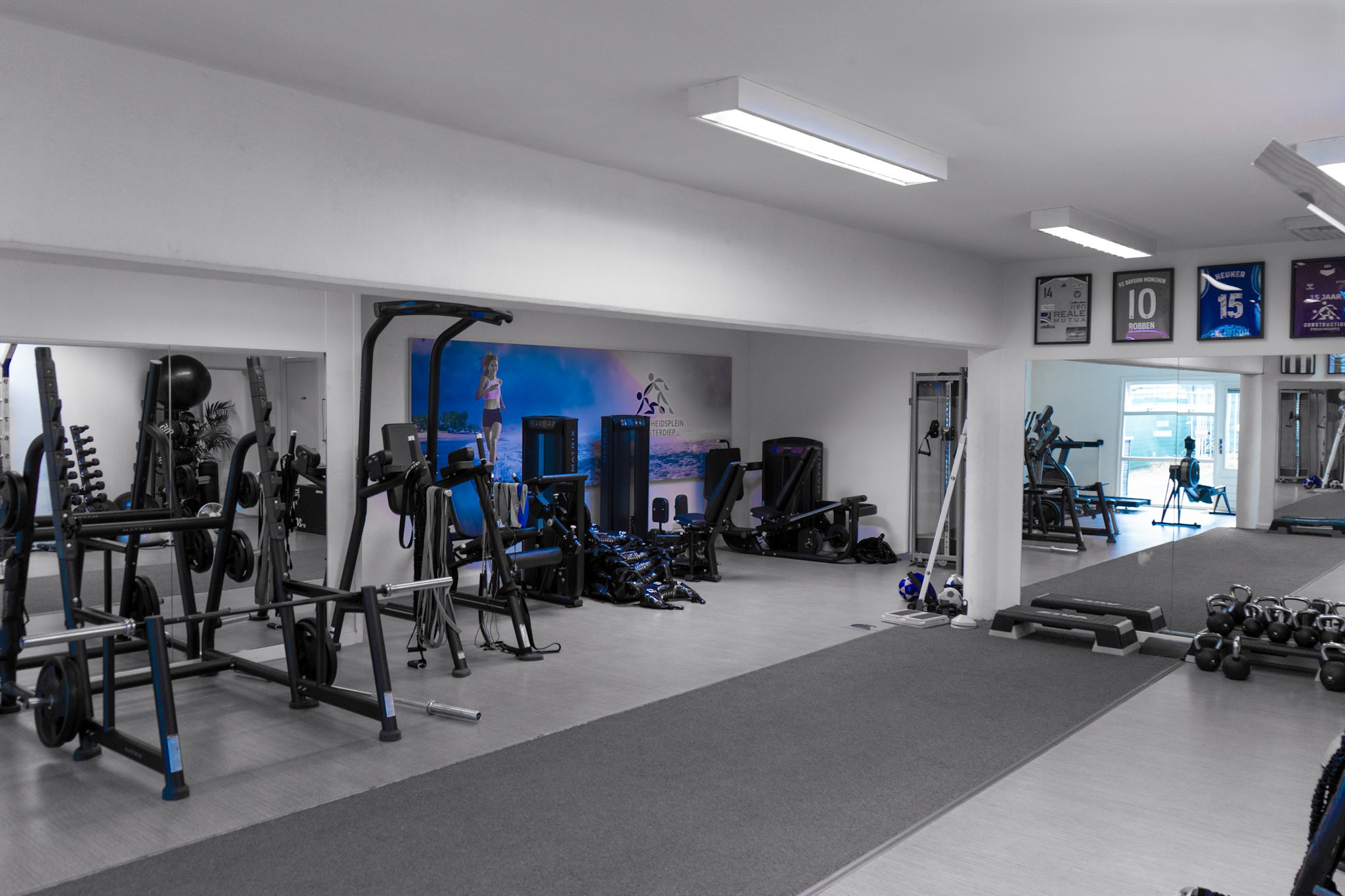 Afbeelding van trainingsruimte